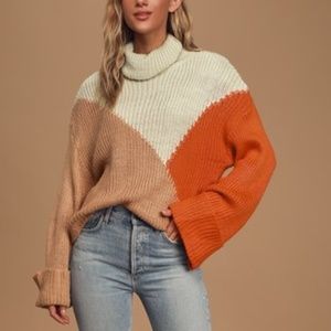 NEW Mink Pink Snow Doubt About It Sweater